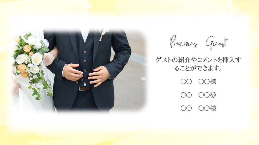 ゲストの紹介