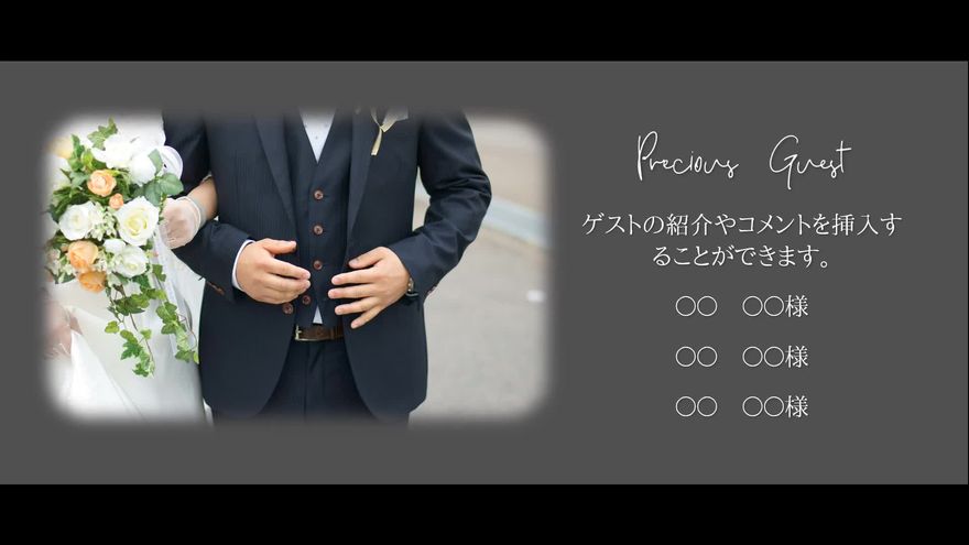 ゲストの紹介