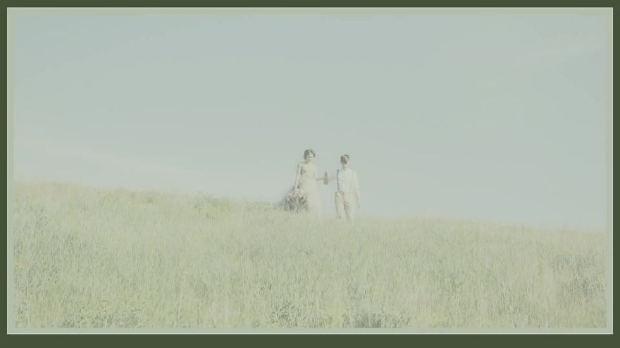 木目調の背景とタイトル