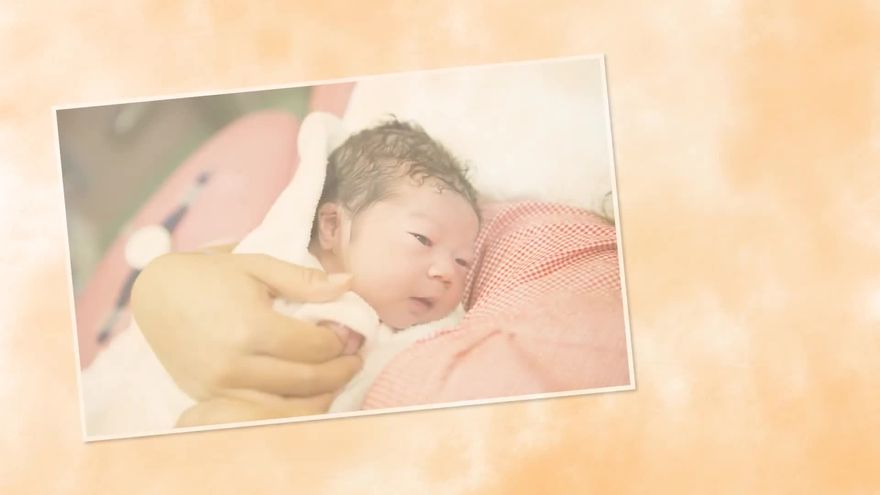 新婦の生い立ち写真